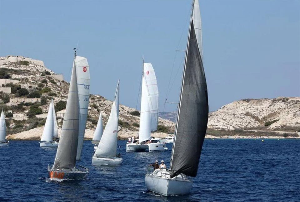 5th edition of "The Sails of Marcel Pagnol" at Frioul.