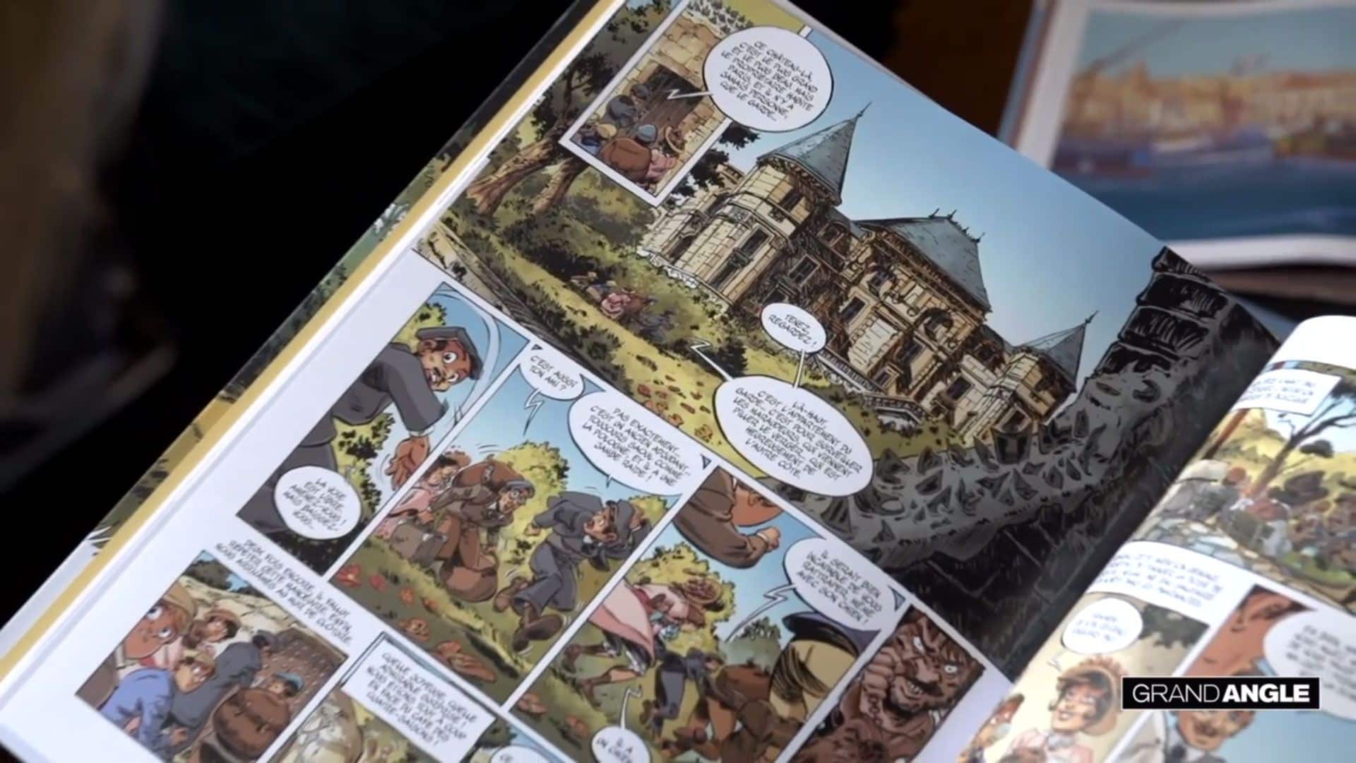 The Pagnol Collection in comic books: In the footsteps of Marcel, in Marseille.