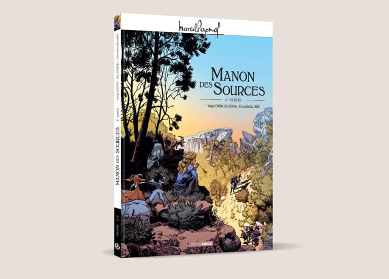 Bande dessinée Marcel Pagnol. Auteurs : Serge Scotto, Éric Stoffel.