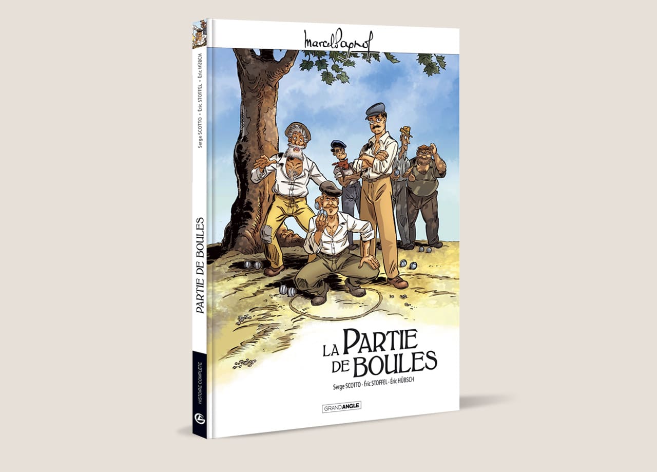 Bande dessinée Marcel Pagnol. Auteurs : Serge Scotto, Éric Stoffel.