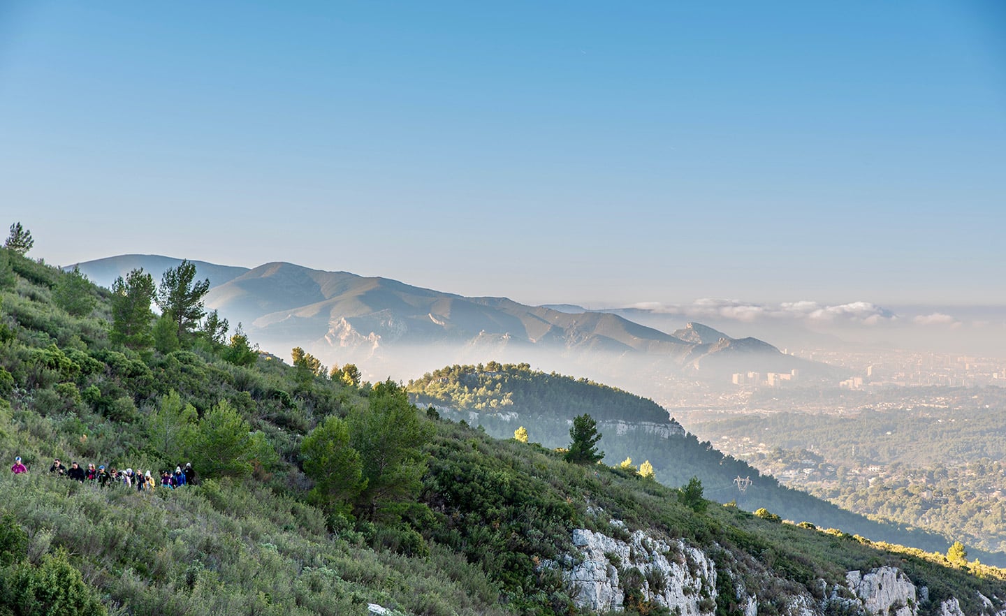 'Authentic Pagnol' hikes, in the Garlaban mountain range.