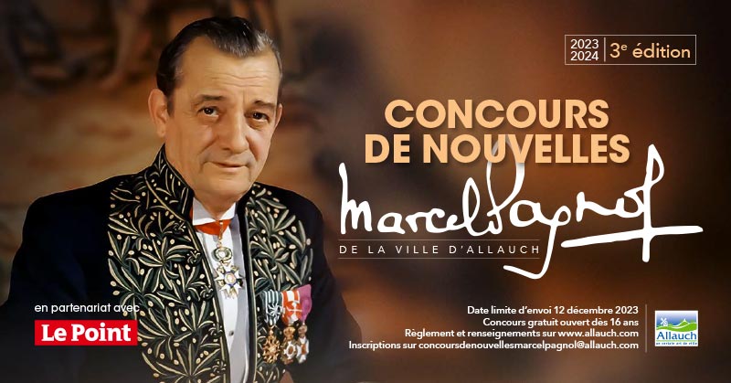 Third edition of the Marcel Pagnol Short Story Competition in Allauch.
