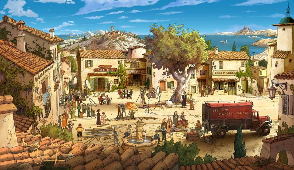 "Marcel et monsieur Pagnol" de Sylvain Chomet présenté au Festival de Cannes 2025.